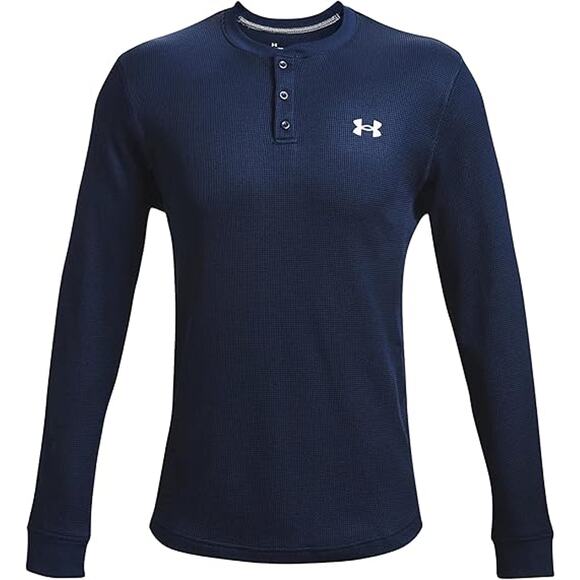 NWT Under Armour Men's Long Sleeve Shirt - Size Small, Navy - Picture 1 of 2